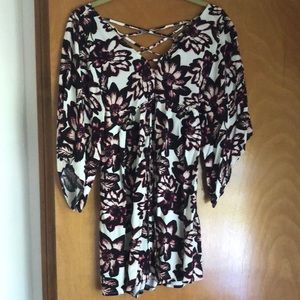 Abercrombie and Fitch Babydoll Floral Dress